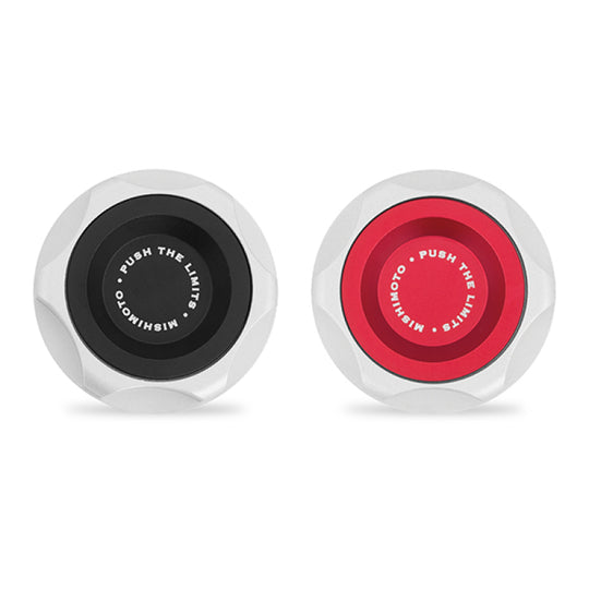 Mishimoto Mitsubishi Oil Filler Cap - Black - MMOFC-MITS-BK