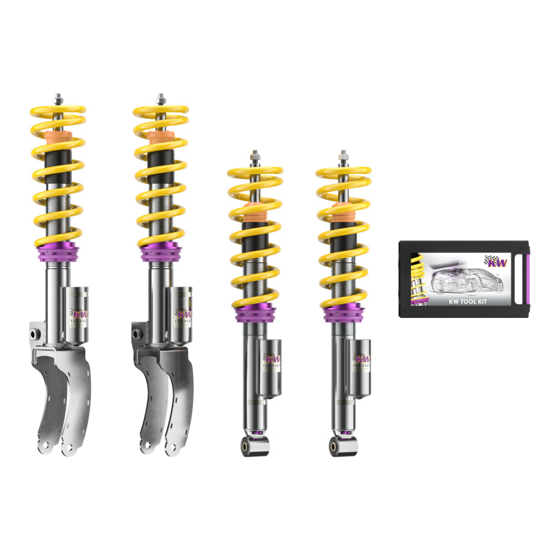 KW 07-15 Audi Q7 04-17 Volkswagen Touareg 03-18 Porsche Cayenne V3 Leveling Coilover Kit - 35271092
