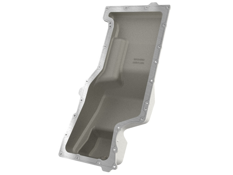 aFe 20-25 GM Trucks Engine Oil Pan - Raw w/ Machined Fins - 46-71440A