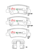 Load image into Gallery viewer, DBA 20-23 Hyundai Sonata SP Performance Rear Brake Pads - DB15178SP