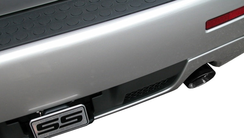 Corsa 2006-2008 Chevrolet Trailblazer SS 6.0L V8 Black Sport Cat-Back Exhaust - 14256BLK