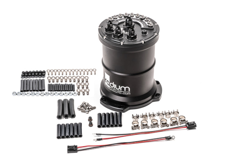 Radium Multi-Pump Fuel Surge Tank Fits Walbro GSS342 / AEM 50-1200 / DW4 (Pumps Not Included) - 20-1440