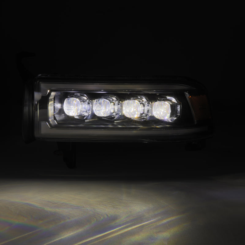 AlphaRex 94-01 RAM 1500 NOVA LED Proj Headlights Blk w/Activ Light/Seq Signal/SB DRL - 880350