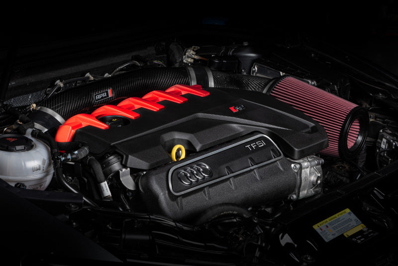 APR 17-20 Audi RS3/18-22 Audi TT RS Quattro (MK3) 2.5T TFSI Carbon Fiber Intake Filter System - CI100038-A