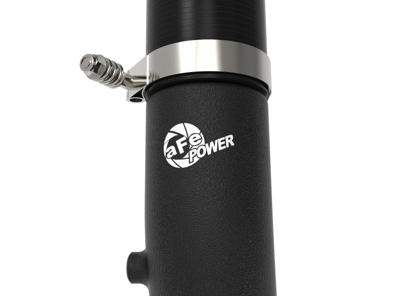 aFe BladeRunner 3in Aluminum Hot Charge Pipe Black RAM Diesel Trucks 25-26 L6-6.7L (td) - 46-20818-B