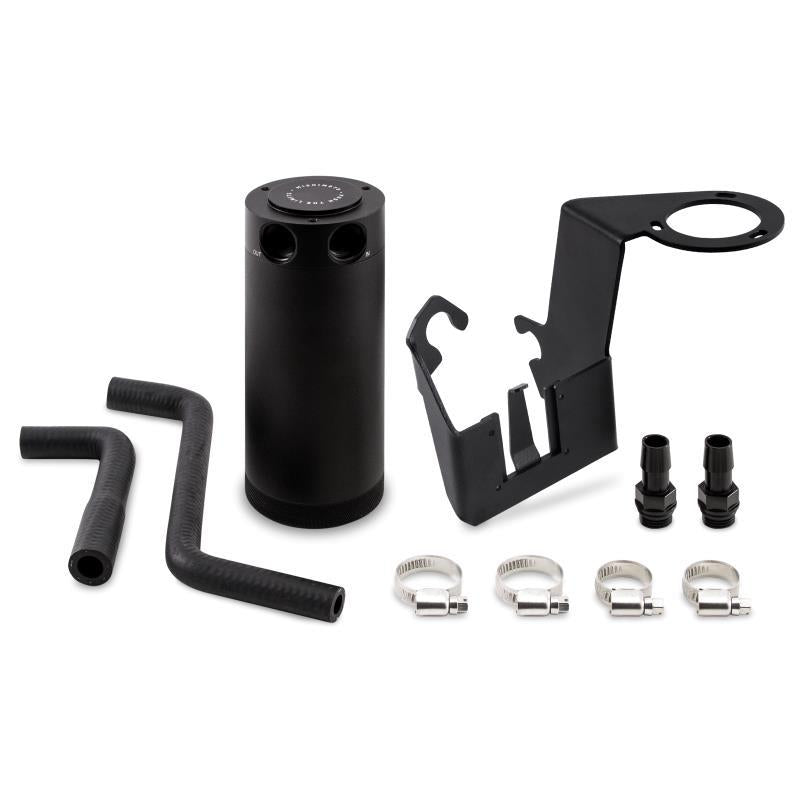 Mishimoto 03-06 Nissan 350Z / 04-07 Infiniti G35 VQ35DE PCV-Side Direct Fit Baffled Catch Can Kit - MMBCC-350Z-03PBE