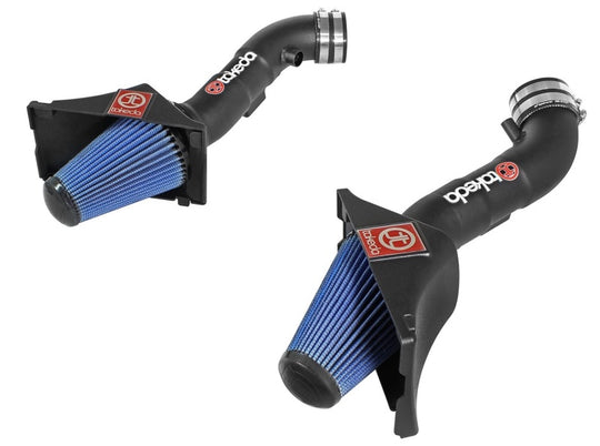 aFe Takeda Stage-2 Intake System Pro 5R Infiniti Q50 14-15 V6-3.7L - TR-3019B-R
