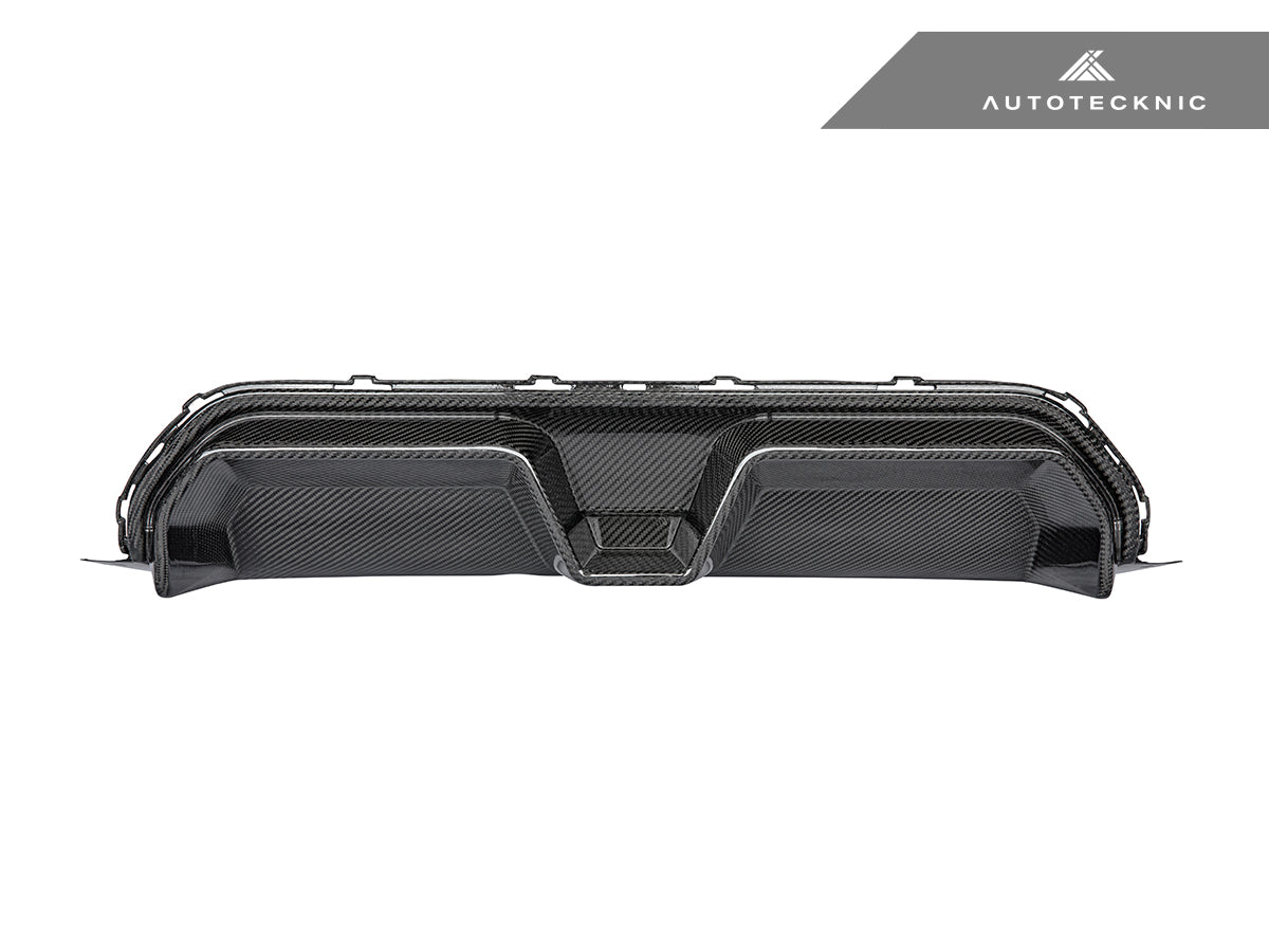 AutoTecknic Dry Carbon Competition Sport Rear Diffuser - BMW F90 M5