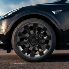 Load image into Gallery viewer, Split Hub Center Cap Covers for Model Y 20"/21" | 4-Piece Set | 5 Colors | Curb Rash Protection