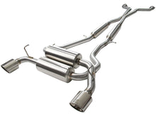 Load image into Gallery viewer, aFe Takeda 2-1/2in 304SS Cat-Back Exhaust Infiniti G37 08-13/Q60 14-15 V6-3.7 w/ Polished Tips - 49-36103-P