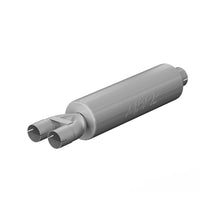 Load image into Gallery viewer, MBRP Universal Muffler 3in Inlet/Dual 2.5in Outlet 30in Length T409 SS Mild Tone (NO DROPSHIP) - GP190810