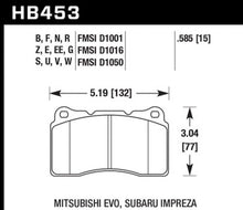 Load image into Gallery viewer, Hawk ER-1 Front Motorsport Brake Pads 03-06 Evo / 04-09 STi / 10+ Camaro SS (Brembo) - HB453D.585