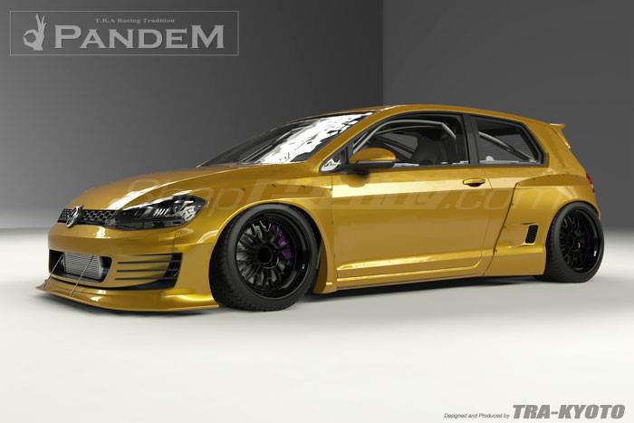GReddy 2015+ Volkswagen Golf GTI MK7 3-DR Rocket Bunny Front Lip - 17090311