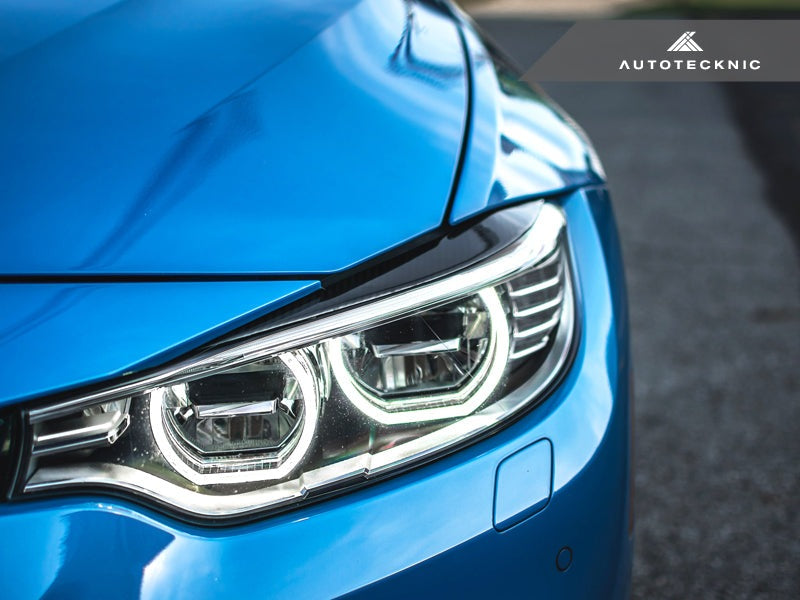 AutoTecknic Carbon Fiber Headlight Trim Set - BMW F32/ F36 4-Series