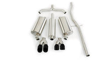 Load image into Gallery viewer, Corsa 98-03 Cadillac Seville 4.6L 2.5in Cat-Back Dual Rear w Twin 35in Black Pro-Series Tips - 14150BLK