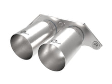 Load image into Gallery viewer, aFe Power Mach Force Xp 4in 304 SS Bolt-On Exhaust Tips Brushed 14-19 Porsche 911 GT3 3.8L/4.0L