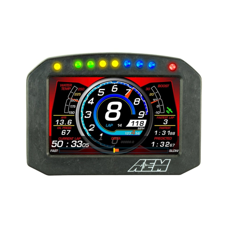 AEM CD-5L Carbon Logging Flush Digital Dash Display - 30-5601F