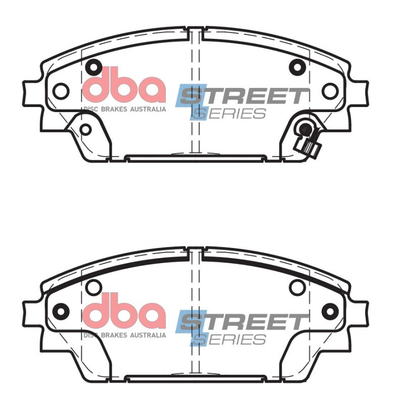 DBA 14-16 Mazda 3 Front Street Series Brake Pads - DB2330SS
