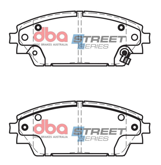 DBA 14-16 Mazda 3 Front Street Series Brake Pads - DB2330SS