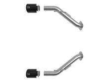 Load image into Gallery viewer, aFe Nissan Z 23-23 V6-3.0L Takeda 2-1/2in 304 SS Axle-Back Exhaust System w/ Black Tips - 49-36137-B