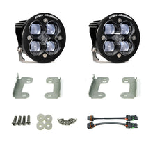 Load image into Gallery viewer, Baja Designs 18-20 Jeep Wrangler JL Sahara Fog Squadron Sport Fog Pocket Kit - Clear - 447635