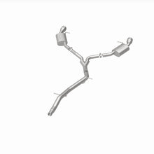 Load image into Gallery viewer, MagnaFlow 18-19 Audi A5 Dual Exit Polished Stainless CatBack Exhaust - 3in Main Piping Diameter - 19390