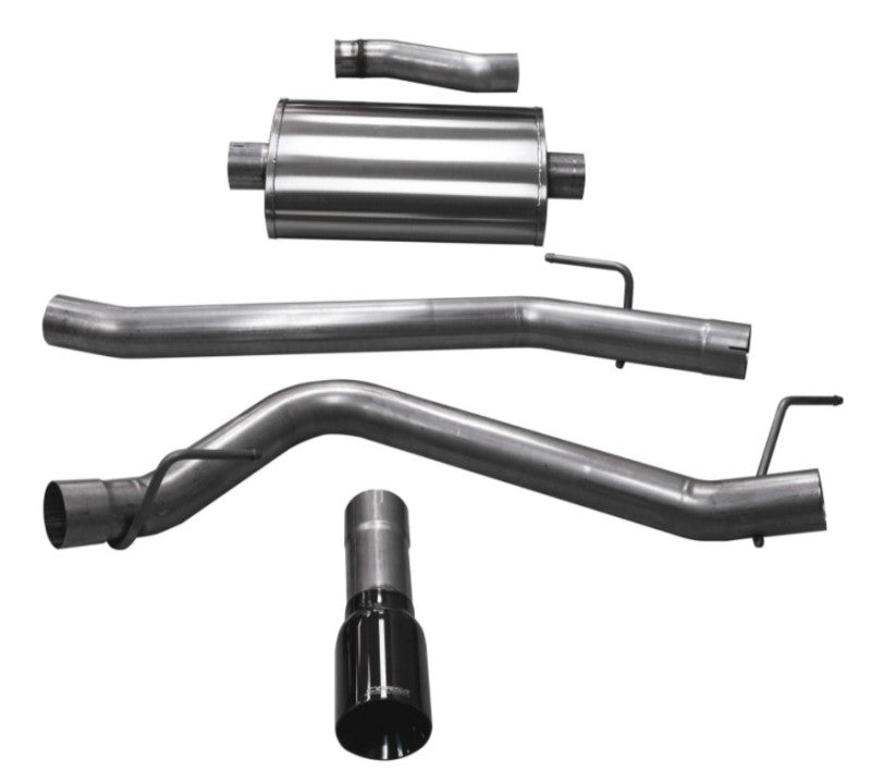 Corsa 2020-2025 Jeep Gladiator JT 3.6L Single Side Exit Cat-Back Exhaust w/ Single 4in Polished Tip - 21060