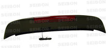 Load image into Gallery viewer, Seibon 92-95 Honda Civic HB SP Carbon Fiber Rear Spoiler w/LED - RS9295HDCVHB-SP-L