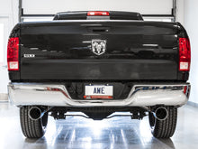 Load image into Gallery viewer, AWE Tuning 09-18 RAM 1500 5.7L (w/o Cutout) 0FG Dual Rear Exit Cat-Back Exhaust - Chrome Silver Tips - 3015-32101