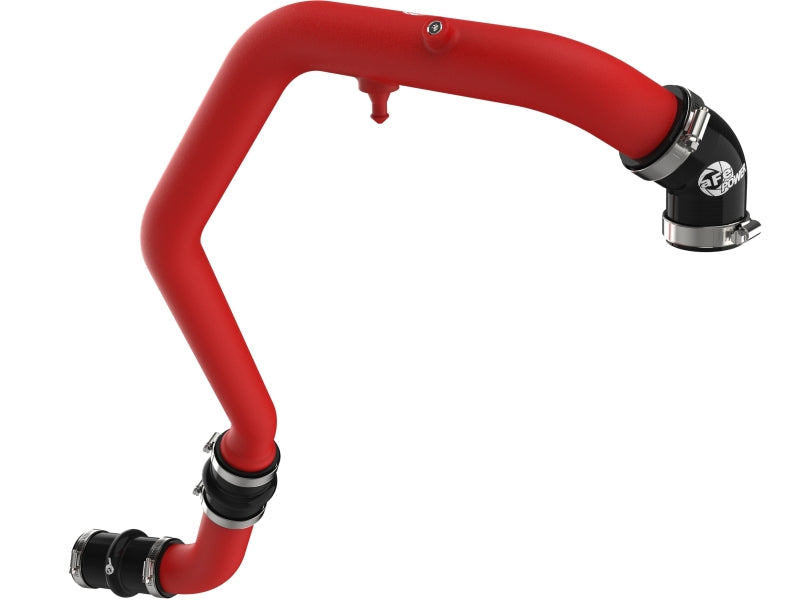 aFe BladeRunner Aluminum Hot and Cold Charge Pipe Kit Red Ford F-150 24-26 V6-2.7L (tt) - 46-20784-R