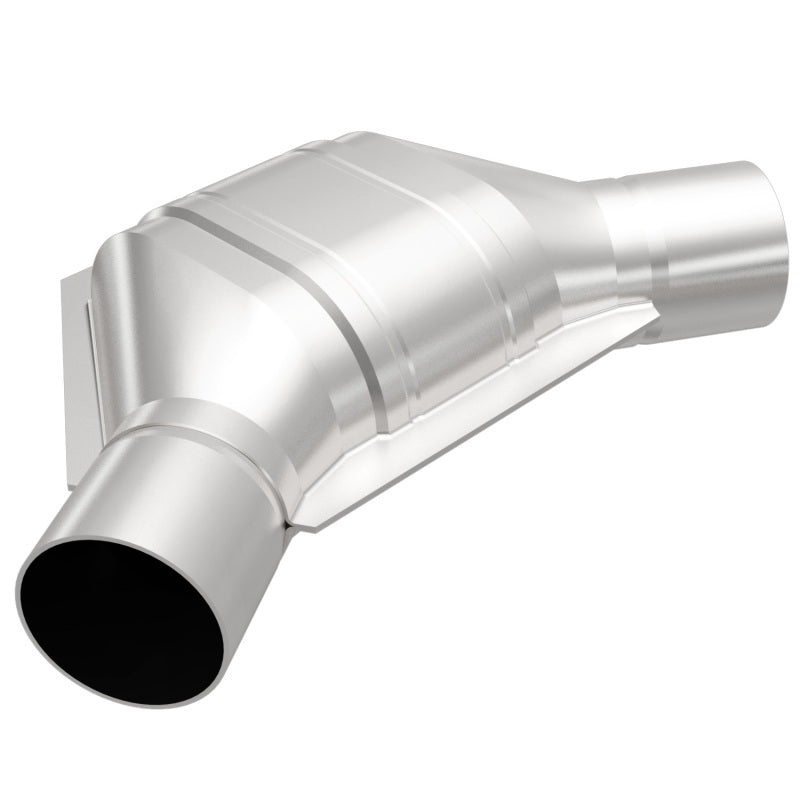 MagnaFlow Universal Catalytic Converter 2.5 Angled In/Out - 91086