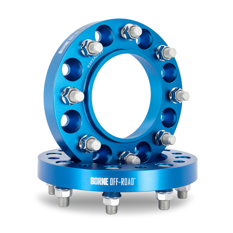 Mishimoto Wheel Spacers - 8X170 - 125 - 32mm - M14 - Blue - BNWS-002-320BL