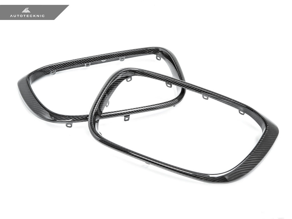 AutoTecknic Replacement Dry Carbon Grille Surround Set - BMW F97 X3M | F98 X4M