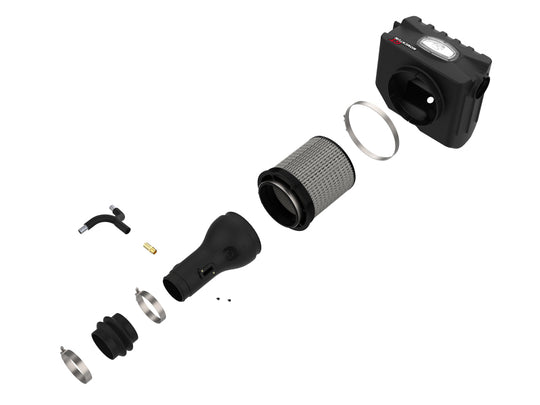 aFe Momentum HD Cold Air Intake System w/ Pro DRY S Filter Nissan Titan XD 17-21 V8-5.6L - 50-70034D