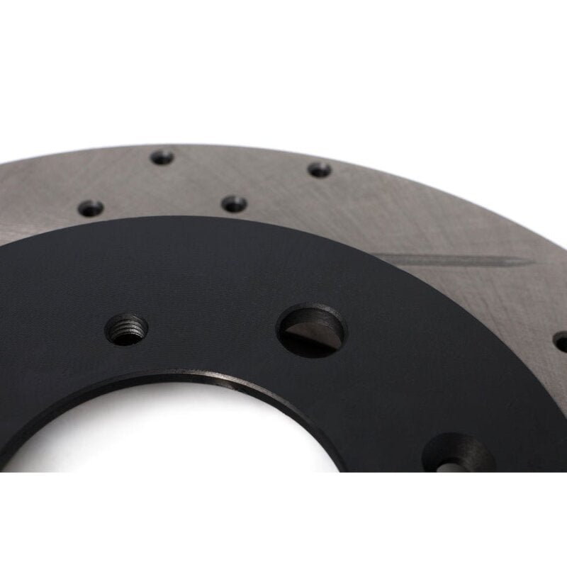 BLOX Racing Slotted And Cross-Drilled Rotor Left Side - BXBS-10150-L