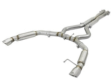 Load image into Gallery viewer, aFe MACHForce XP 3in Aggressive Toned Cat-Back Exhausts w/ Polished Tips 15-17 Ford Mustang V6/V8 - 49-33088-P