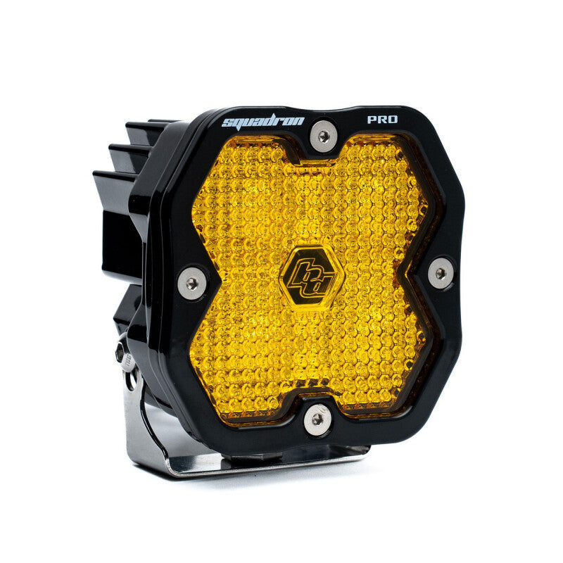Baja Designs Squadron 2.0 Pro LED Work/Scene (Single Light) - Baja Amber - 4900162
