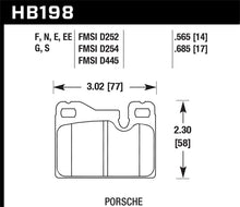 Load image into Gallery viewer, Hawk 87-89 Porsche 924 2.5L S Rear ER-1 Brake Pads - HB198D.685