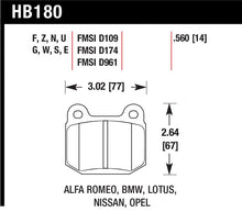 Load image into Gallery viewer, Hawk 03-06 Evo / 04-09 STi / 03-07 350z Track HT-10 Rear Pads - HB180S.560