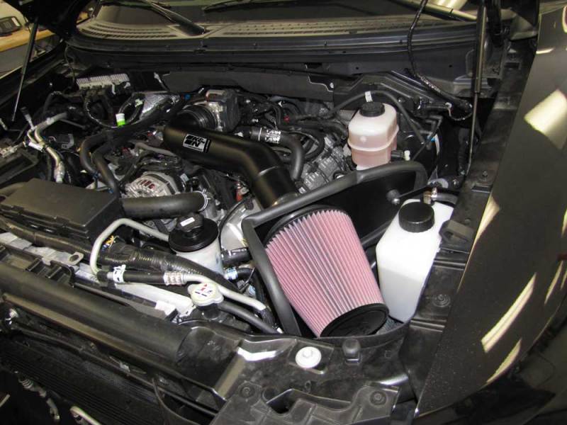 K&N 10-12 Ford F150 SVT Raptor 6.2L V8 High Flow Performance Intake Kit - 77-2579KTK