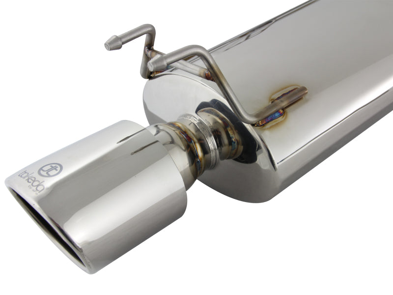 aFe Takeda Exhaust 304SS Dual Cat-Back w/ Polished Tips 13-17 Honda Accord LX/EX/EX-L Sedan L4 2.4L - 49-36605