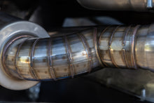 Load image into Gallery viewer, MBRP 20-24 Chevrolet Corvette C8 3in Active Cat Back Quad Split Rear Exit Exhaust w/ AFM Sims - S70413CF