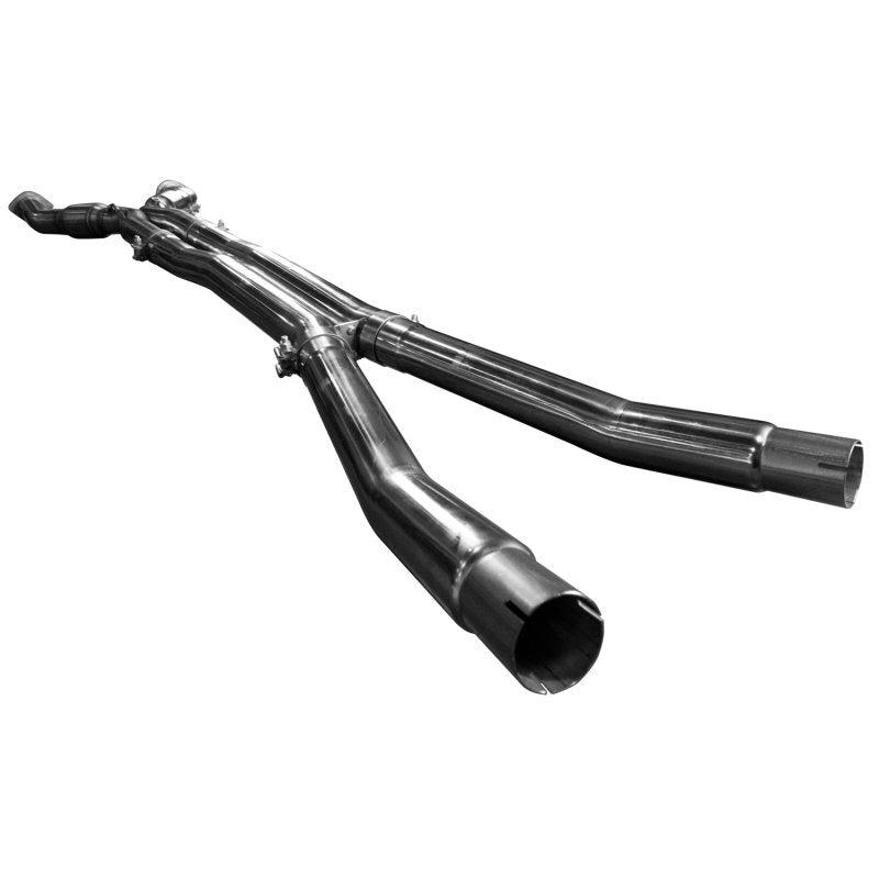 Kooks 09-15 Cadillac CTS V 6.2l V8 3in x OEM SS GREEN Catted X-Pipe - 23113400