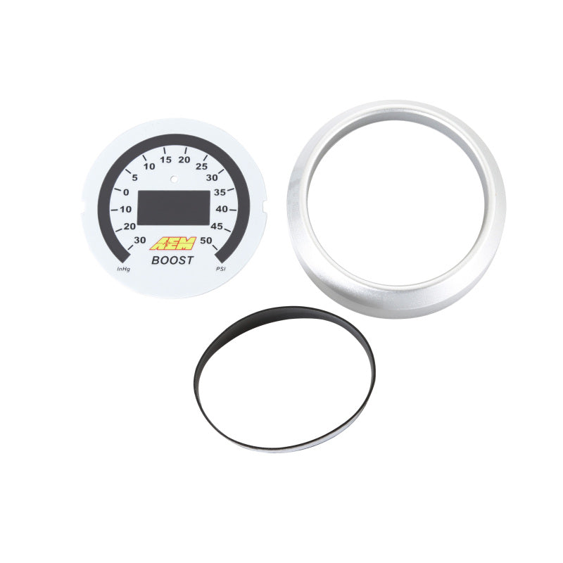 AEM 52mm Boost Digital Gauge -30-50psi - 30-4408
