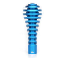 Load image into Gallery viewer, NRG Shift Knob Heat Sink Bubble Head Short Blue - SK-701BL