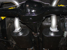 Load image into Gallery viewer, Flowmaster 55-57 Chevrolet 2.5in. American Thunder SS Crossmember-Back Exhaust System - 817174