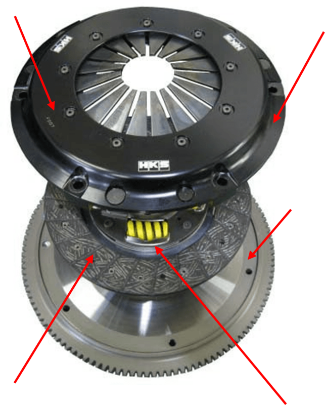 HKS 2022+ Toyota GR86 / 2022+ Subaru BRZ LA Clutch Kit - 26010-AT002