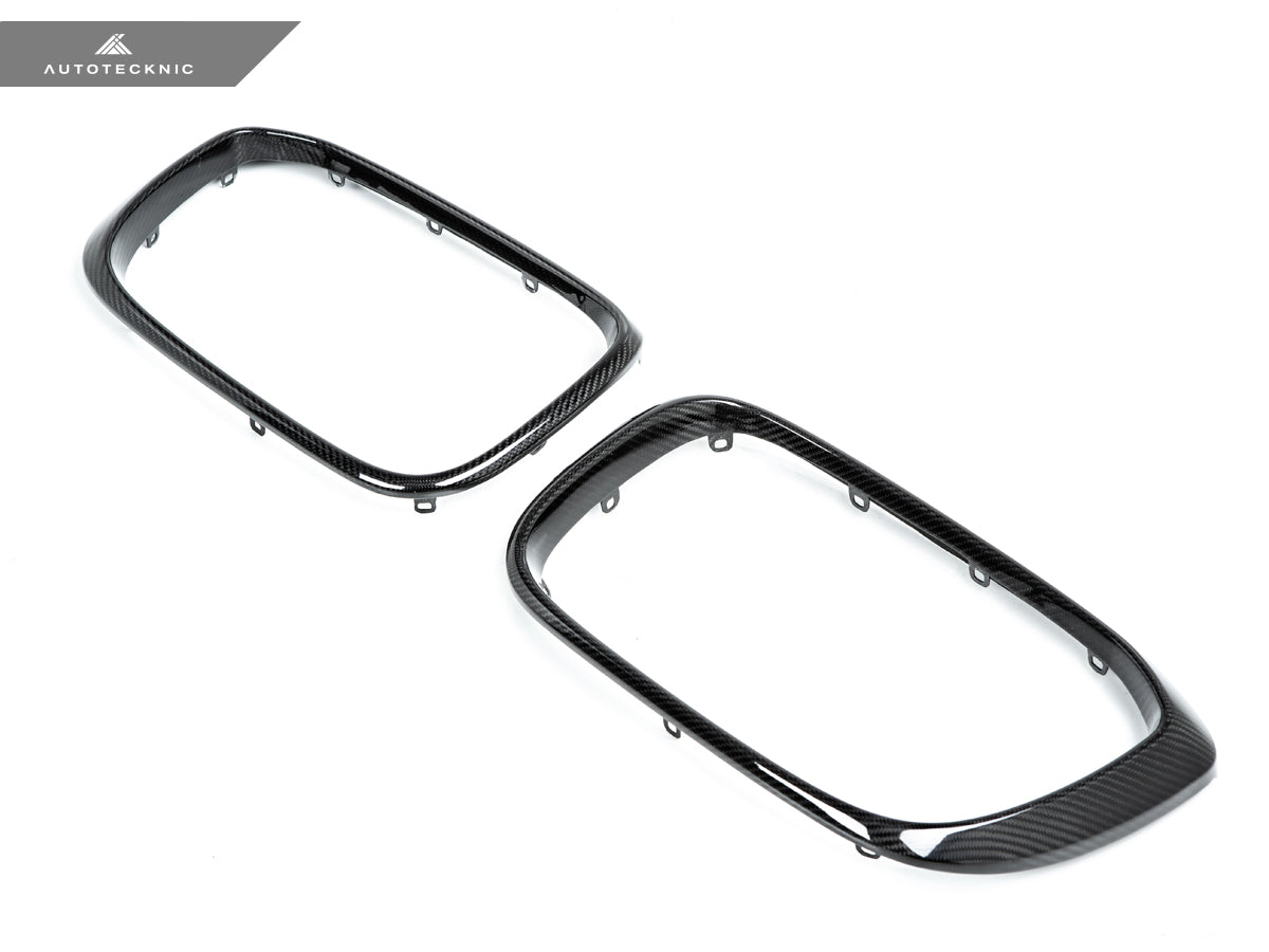 AutoTecknic Replacement Dry Carbon Grille Surround Set - BMW F97 X3M | F98 X4M
