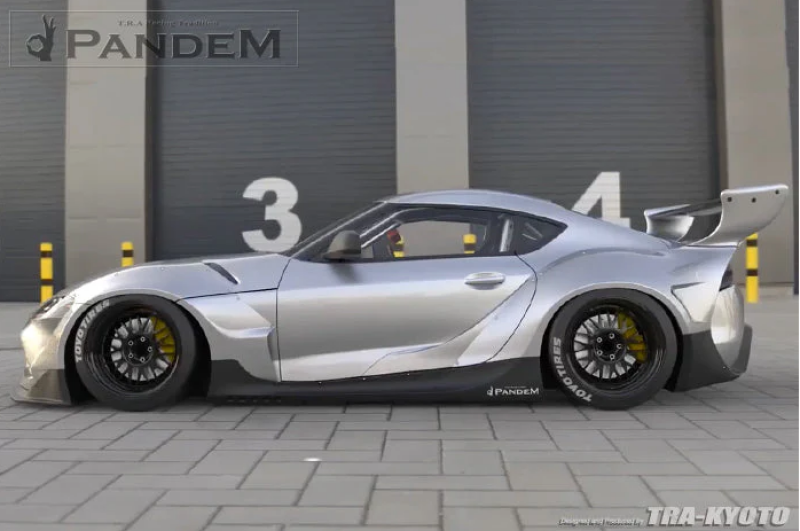 GReddy Pandem 2019+ Toyota Supra Side Skirts - 66910403