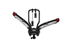 Load image into Gallery viewer, Thule EasyFold XT 2 - Fully Foldable Platform Hitch Bike Rack (Up to 2 Bikes) - Black/Silver - 903202